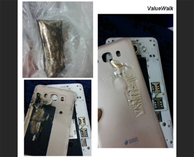 Samsung Galaxy J7 phát nổ trên tay bé 4 tuổi ảnh 2