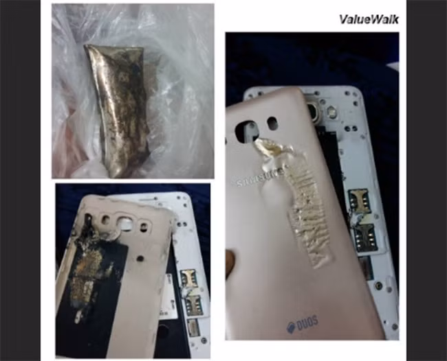 Samsung Galaxy J7 phát nổ trên tay bé 4 tuổi ảnh 2