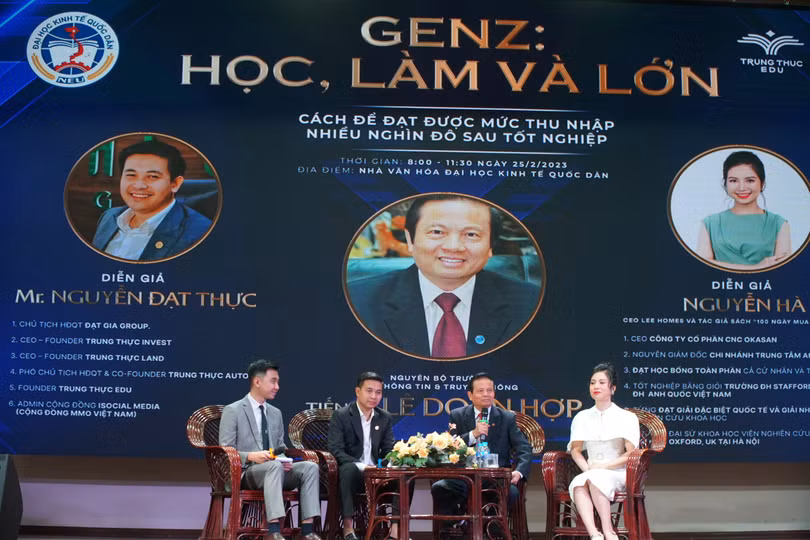 Các khách mời tại buổi hội thảo