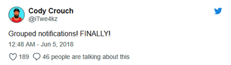 "Nhóm các thông báo! Cuối cùng cũng có"