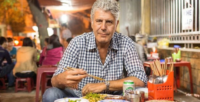 Ông Anthony Bourdain trong chương trình Part Unknown giới thiệu về ẩm thực Việt Nam