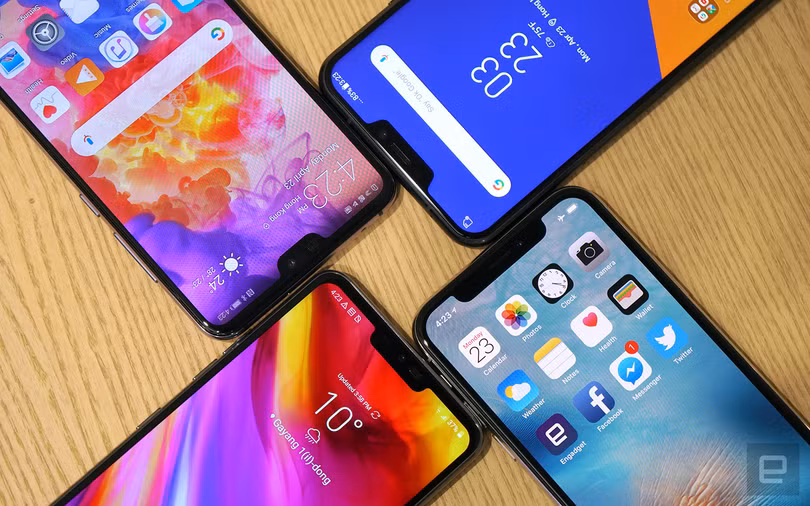 Các hãng đang đua nhau chạy theo xu hướng "tai thỏ" (ảnh: Engadget)