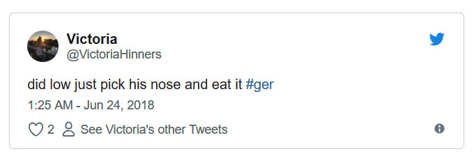 Có phải Low cậy gỉ mũi và ăn không nhỉ?