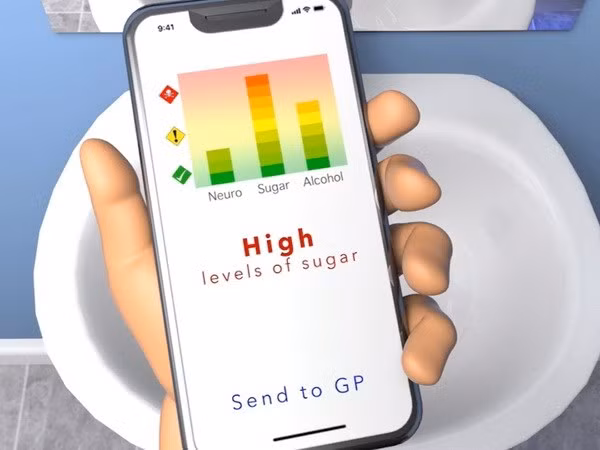 Bồn cầu thông minh cho phép người sử dụng biết về trạng thái sức khỏe qua kết nối smartphone