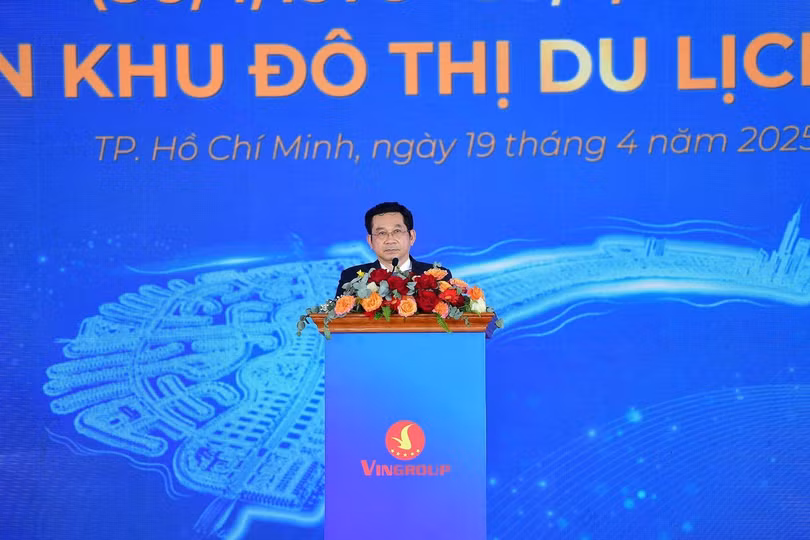 Phó Chủ tịch Thường trực UBND TP HCM Dương Ngọc Hải phát biểu tại sự kiện