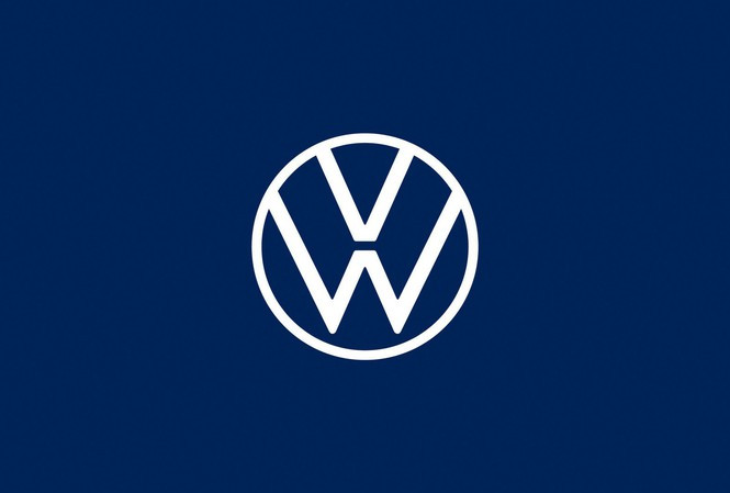 Logo mới với thiết kế phẳng của Volkswagen