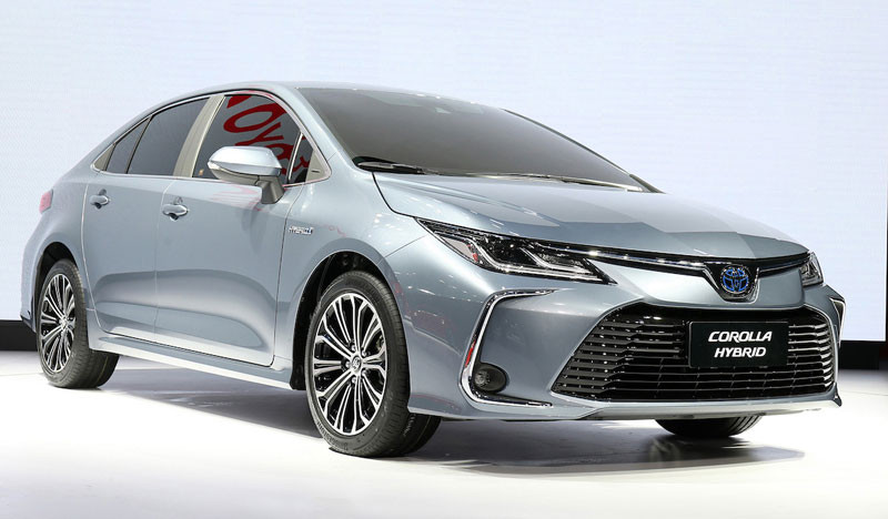 Hình ảnh của Toyota Altis thế hệ 2020 tại nước ngoài. 