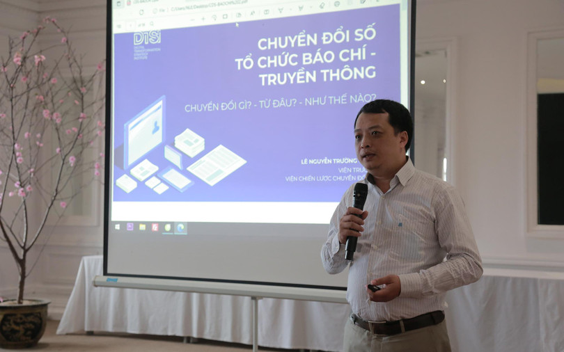 Ông Lê Nguyễn Trường Giang, Viện trưởng Viện Chiến lược Chuyển đổi số