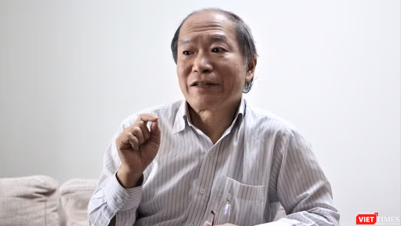 Ông Đào Nhật Đình, một chuyên gia về môi trường