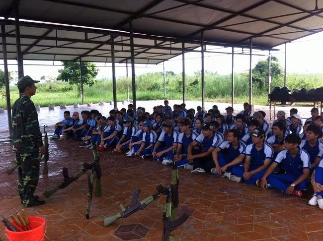 Một lớp giáo dục quốc phòng an ninh - (Ảnh minh họa).