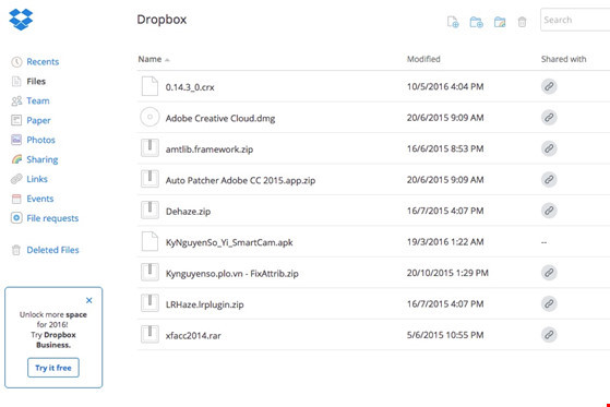 Cách kiểm tra xem tài khoản của bạn có bị rò rỉ trên mạng - 2Dropbox từng bị tấn công hồi năm 2012. Ảnh: T.MINH