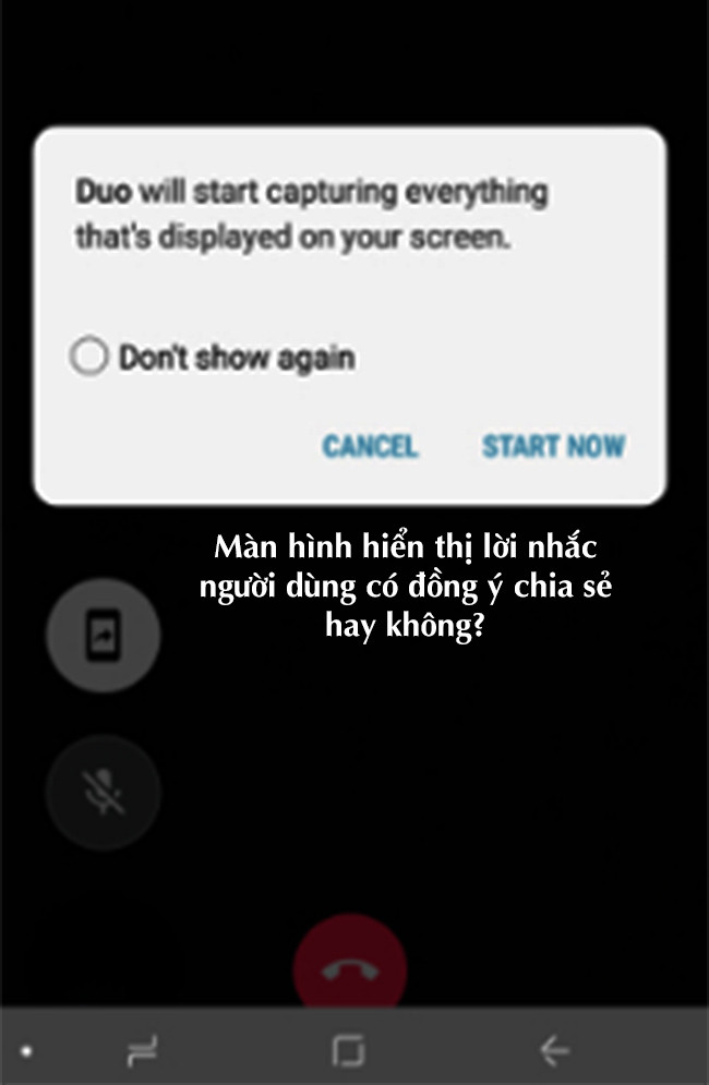 Cách chia sẻ màn hình điện thoại bằng ứng dụng Google Duo ảnh 2