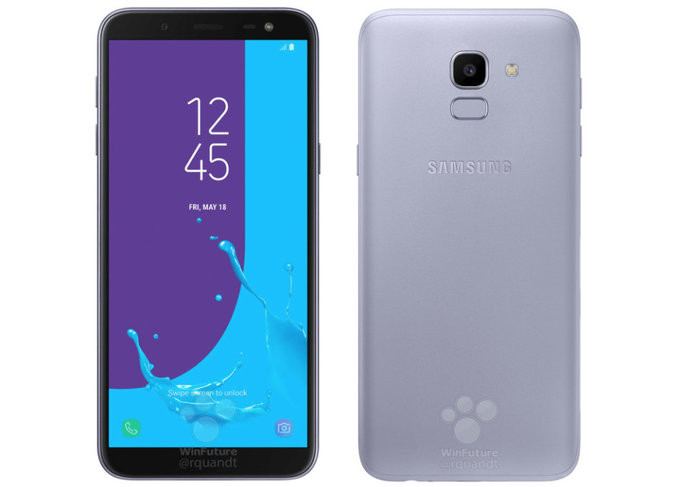 Galaxy J6 (2018) (ảnh Phone Arena) 