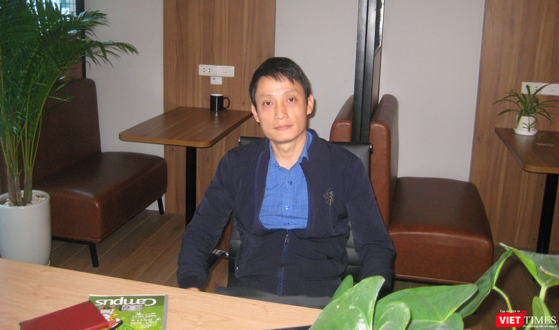 Anh Nguyễn Việt Anh - chủ nhiệm dự án khởi nghiệp chợ điện tử Vbuy.vn
