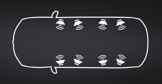 Hệ thống loa thông minh Tmall Genie Auto do Alibaba sản xuất.