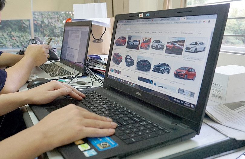 Lượng khách hàng truy thông tin bán xe trực tuyến lớn nhưng có ít giao dịch thành công 