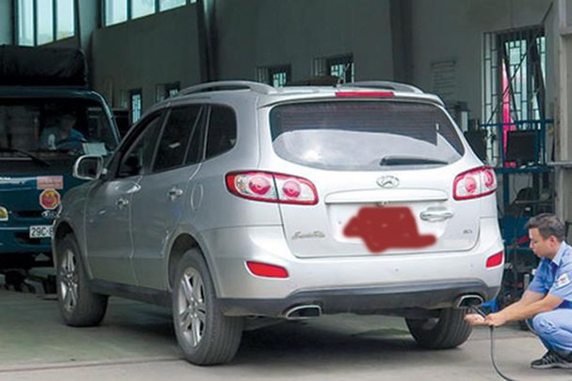 Phần lớn ôtô sản xuất từ năm 2008 trở lại đây đều đạt được mức khi thải Euro 2. Ảnh: PV 