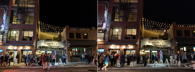 Chất lượng ảnh trên Pixel 2 (bên trái) chi tiết hơn so với chất lượng ảnh trên Oneplus (bên phải) (ảnh: Cnet) Chất lượng ảnh trên Pixel 2 (bên trái) chi tiết hơn so với chất lượng ảnh trên Oneplus (bên phải) (ảnh: Cnet)