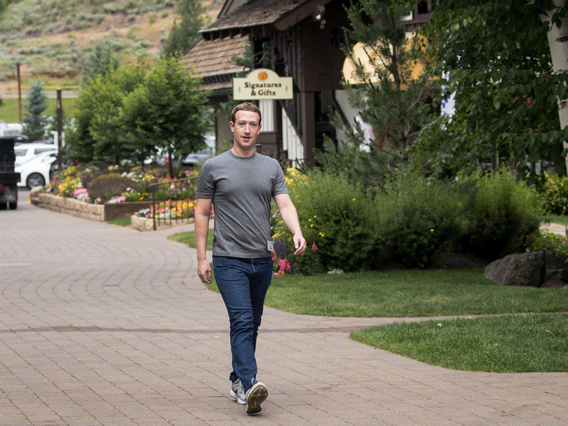 Giám đốc Điều hành Facebook Mark Zuckerberg (ảnh: Drew Angerer/Staff)