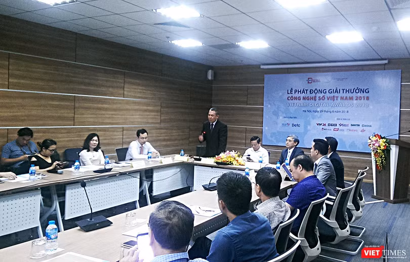 Phát động cuộc thi Vietnam Digital Awards 2018 (ảnh: Hoàng Việt)