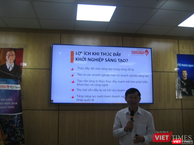 Ông Lý Đình Quân - Giám đốc Songhan Incubator