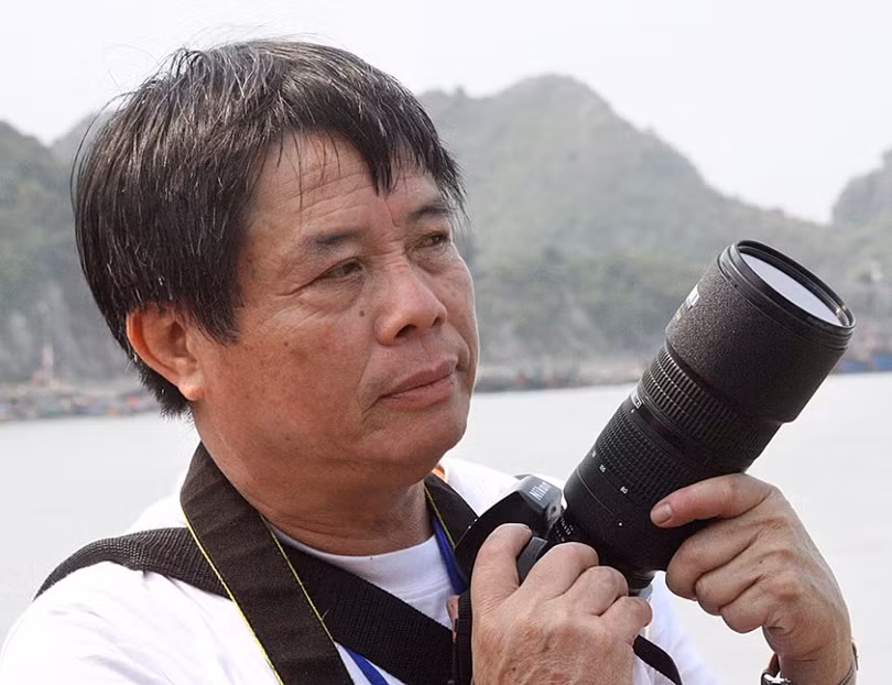 Nghệ sĩ Nhiếp ảnh Vũ Huyến. Ảnh do nhân vật cung cấp