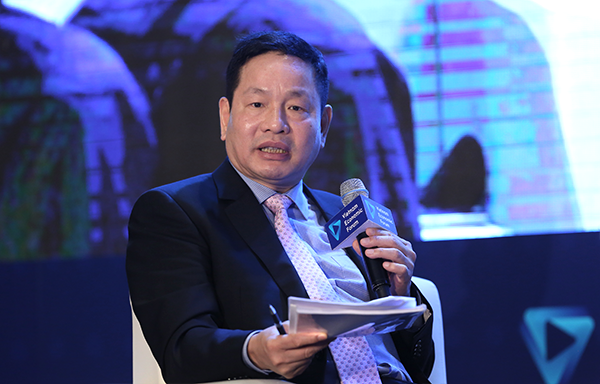 Ông Trương Gia Bình - Tổng giám đốc Tập đoàn FPT, Trưởng ban Nghiên cứu Phát triển Kinh tế Tư nhân. Ảnh: VnExpress