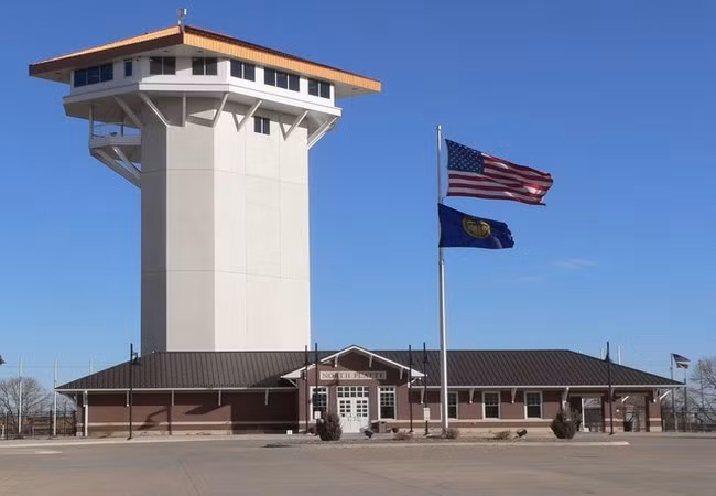 Tòa tháp Golden Spike Tower ở thành phố North Platte, bang Nebraska (Ảnh Wikipedia Commons)