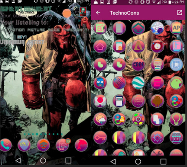 Tải về 7 gói icon cho điện thoại Android đang miễn phí ảnh 4