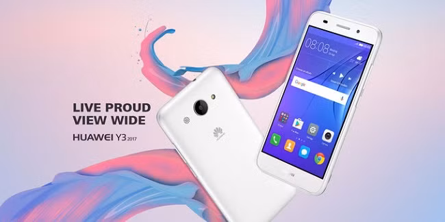 Huawei Y3 2017 là điện thoại thuộc phân khúc giá rẻ