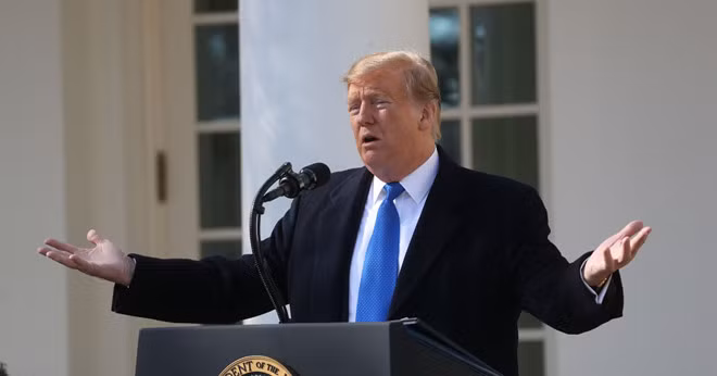 Tổng thống Mỹ Donald Trump. ẢNH: BLOOMBERG