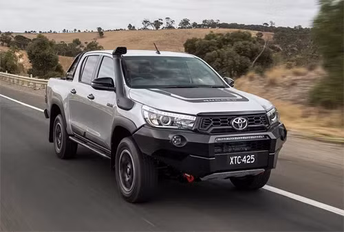 Mẫu bán tải Hilux - xe bán chạy nhất của Toyota tại Australia - thuộc các mẫu xe bị lỗi bộ lọc khí thải. 