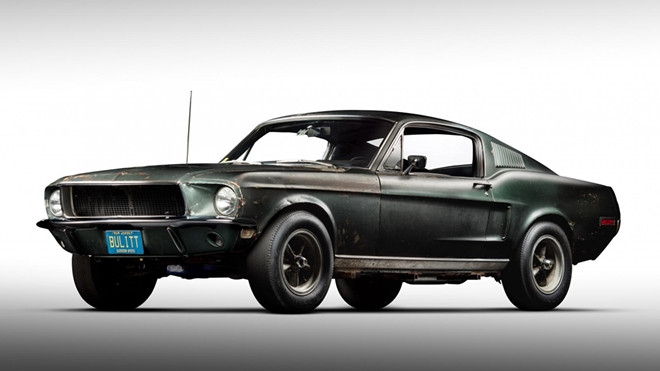 Chiếc Ford Mustang GT đời 1968 nổi tiếng. 