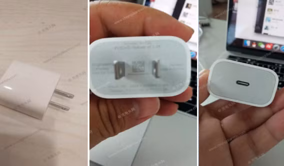 Apple sẽ bỏ cổng Lightning và thay bằng chuẩn USB-C trên củ sạc? (ảnh: Chongdiantou)