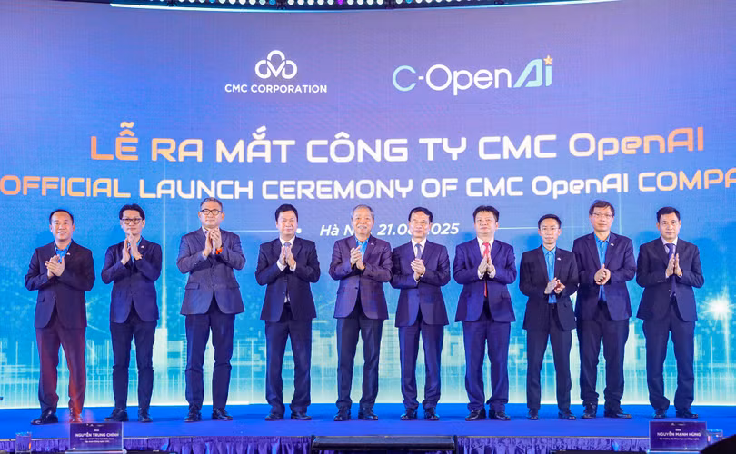 Toàn cảnh lễ ra mắt công ty CMC OpenAI