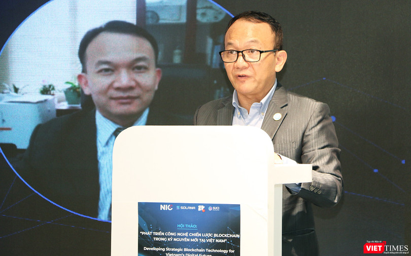 Ông Nguyễn Thanh Tuyên chia sẻ nhận định về tầm quan trọng của Blockchain với nền kinh tế số