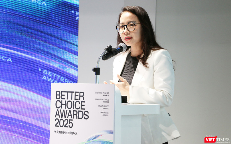 Bà Kim Ngọc Thanh Nga, Phó Giám đốc Trung tâm đổi mới sáng tạo quốc gia nói về vai trò của Trung tâm đối với giải thưởng