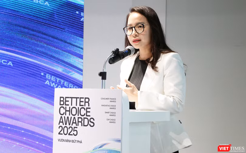 Bà Kim Ngọc Thanh Nga, Phó Giám đốc Trung tâm đổi mới sáng tạo quốc gia nói về vai trò của Trung tâm đối với giải thưởng