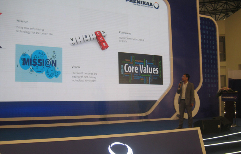 TS Lê Anh Sơn, Giám đốc Công ty Phenikaa-X, giới thiệu về quá trình thiết kế xe tự hành thông minh