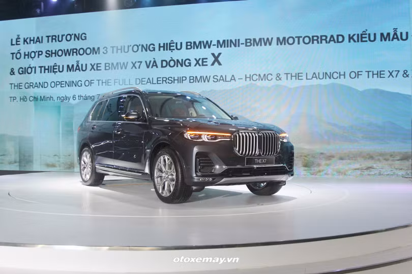 Mẫu xe BMW X7 2019 được Thaco giới thiệu