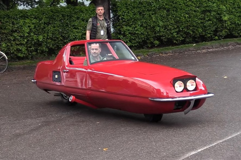 Chiếc Gyro - X có tuổi đời đã hơn 50 năm. Ảnh: Carbuzz