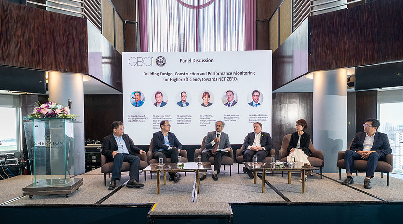 Các khách mời tham dự buổi gặp gỡ thảo luận ngày giữa USGBC và GBCI (Green Business Certification Inc.).jpg