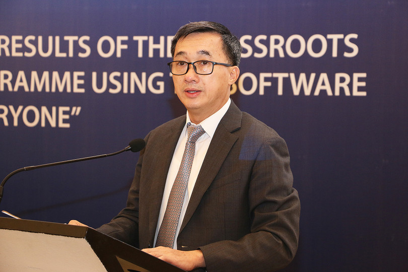 Thứ trưởng Trần Văn Thuấn phát biểu tại hội thảo