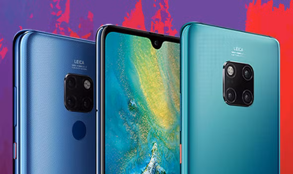 Bộ đôi sản phẩm dòng Mate vừa được Huawei cho ra mắt ngày hôm qua (ảnh: Daily Express)