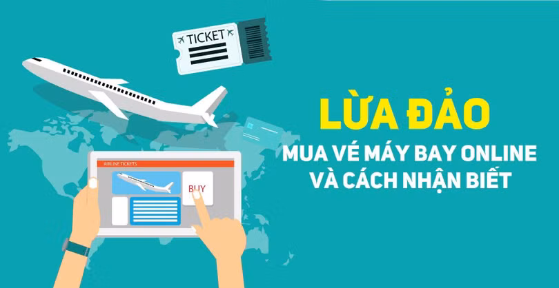 Cảnh giác với thủ đoạn lừa mua vé máy bay giá rẻ dịp Tết Nguyên Đán