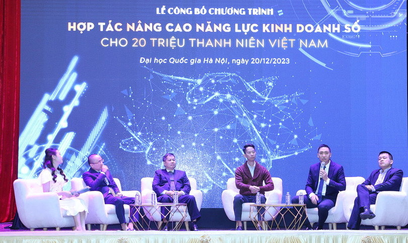 20 triệu thanh niên Việt Nam được hỗ trợ nâng cao năng lực kinh doanh số