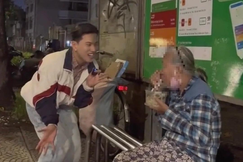 TikToker Nờ Ô Nô đăng tải clip với những lời nói miệt thị người nghèo (ảnh cắt từ clip TikTok @tuanbrice)