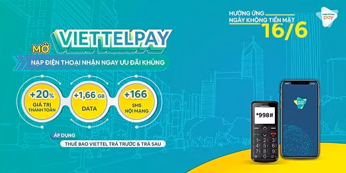 Nhiều ví điện tử áp dụng khuyến mại nhân Ngày không tiền mặt