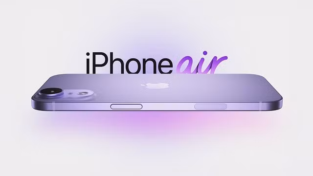 Ảnh dựng iPhone 17 Air