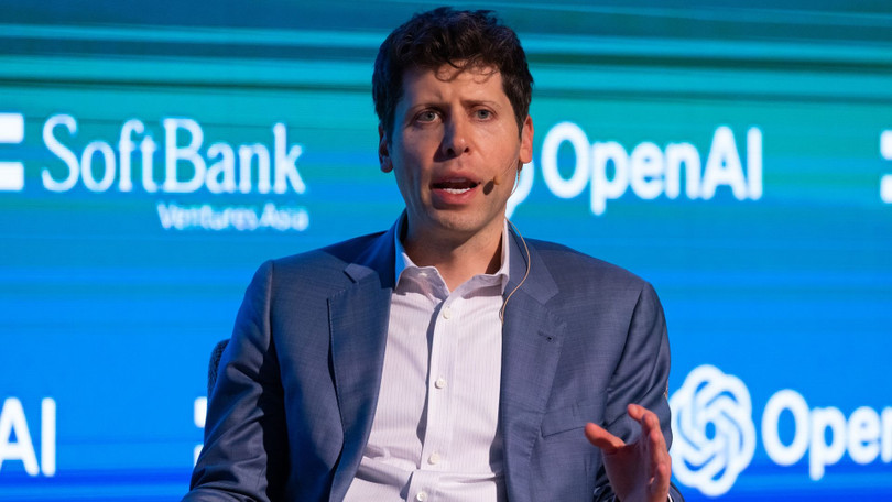 Sam Altman, đồng sáng lập kiêm CEO của OpenAI ví AI như công nghệ hạt nhân. Ảnh: Nikkei Asia.
